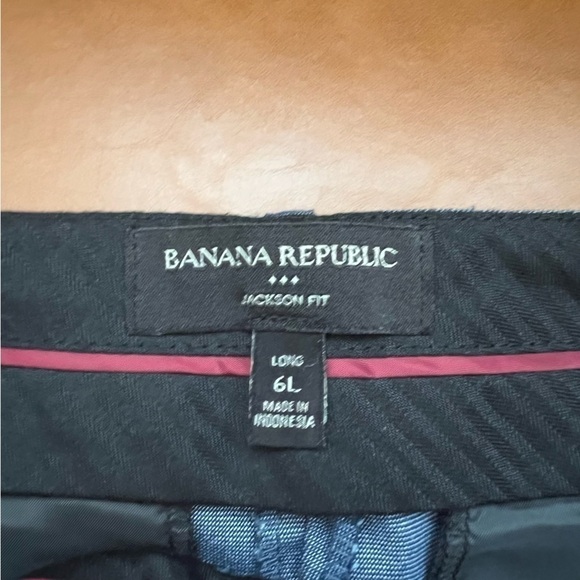 Banana Republic Jackson Fit Women’s Sz 6L Blue Gray Dress Pants Office Trousers - Picture 3 of 15